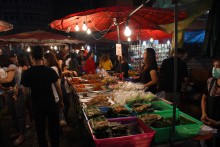 Night bazar market